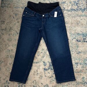 NWT GAP Women's Dark Blue Maternity Jeans